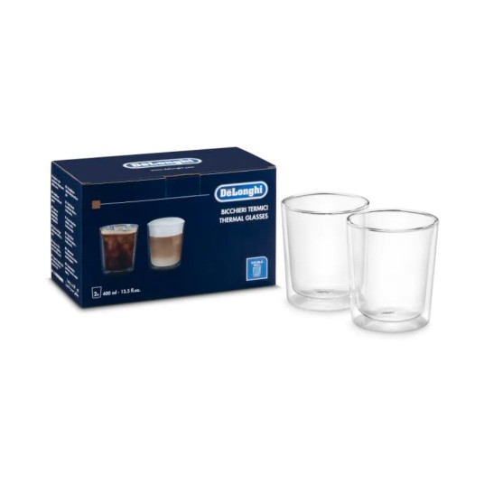 Delonghi Szklanki termiczne DLSC318 400ml 2szt -zdjęcie numer 1