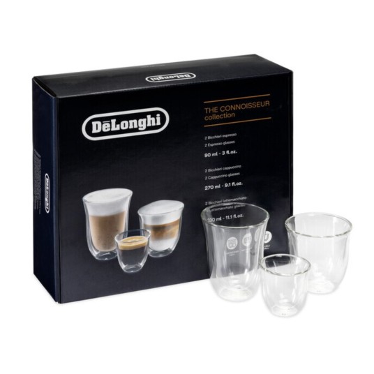 Delonghi Szklanki The Connoisseur Collecion 3x2szt -zdjęcie numer 1
