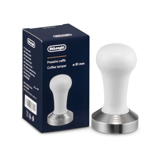 Delonghi Tamper do kawy biały DLSC079 -zdjęcie numer 1