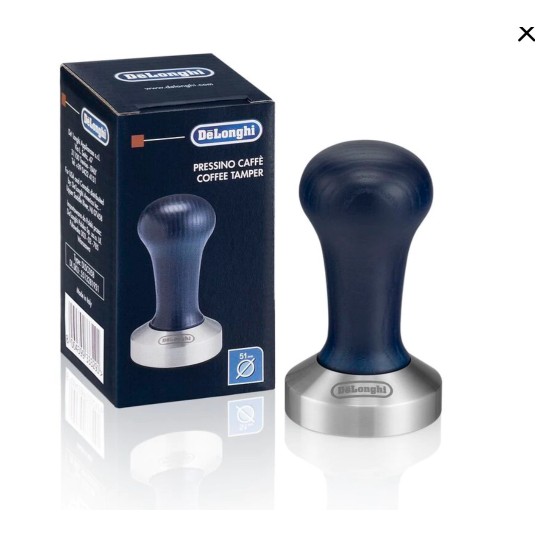 Delonghi Tamper do kawy niebieski DLSC058 -zdjęcie numer 1