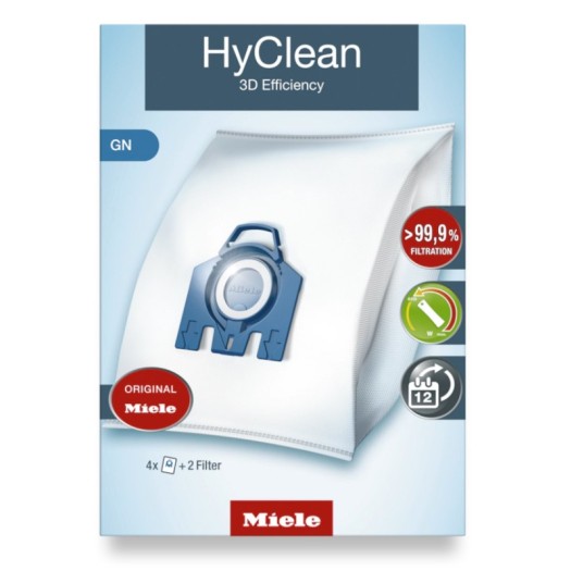 Miele HyClean 3D Efficiency GN 4x pack worki -zdjęcie numer 1
