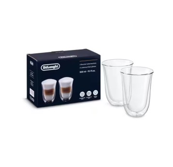 Delonghi Szklanki Latte Macchiato 330 ml 2 szt.