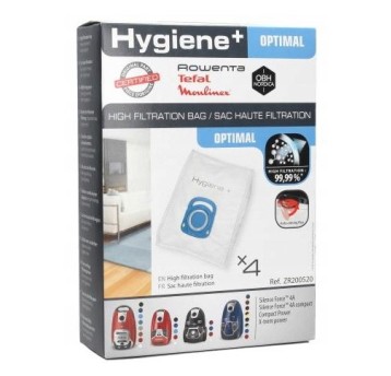 Hygiene plus vacuum cleaner bags x 4 ZR200520