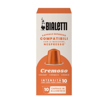 Kawa Bialetti Nespresso Cremoso 10 caps