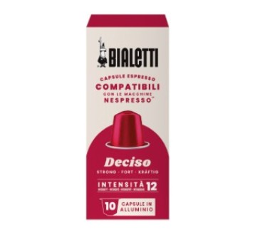 Kawa Bialetti Nespresso Deciso 10 caps