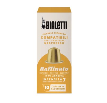 Kawa Bialetti Nespresso Raffinato 10 caps