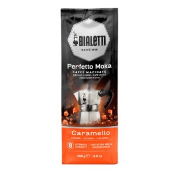 Kawa Bialetti Perfetto Moka Caramello 250g mielona