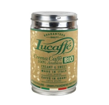 Kawa Lucaffe 250gr BIO, ziarnista, puszka