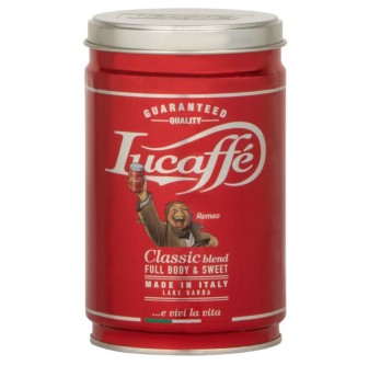 Kawa Lucaffe 250gr Classic, ziarnista, puszka