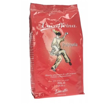 Kawa Lucaffe 700gr Pulcinella, ziarnista
