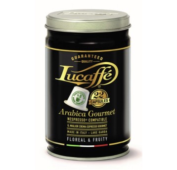 Kawa Lucaffe Arabica Gourmet Nespresso caps 22szt