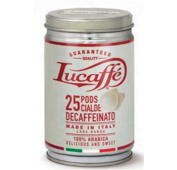 Kawa Lucaffe Decaffeinato ESE Pods 25 szt