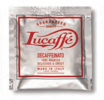 Kawa Lucaffe Decaffeinato ESE Pods 44mm 150szt